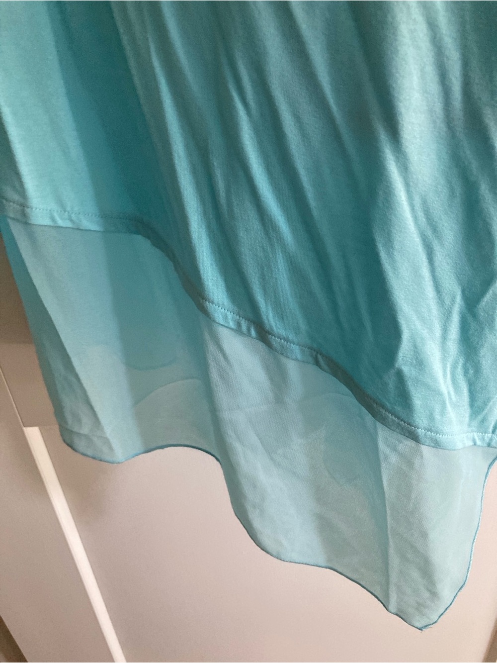 Joan Rivers Turquoise Open Front Cardigan - Picture 3 of 7